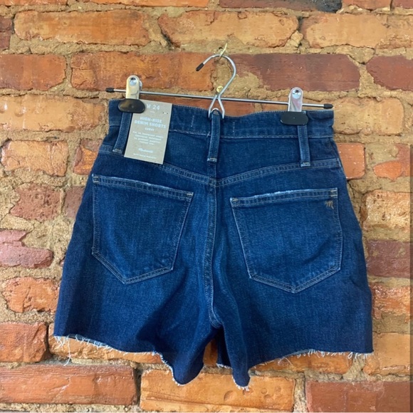 BRAND NEW WITH TAGS MADEWELL 24 CURVY SHORTS - Picture 2 of 3